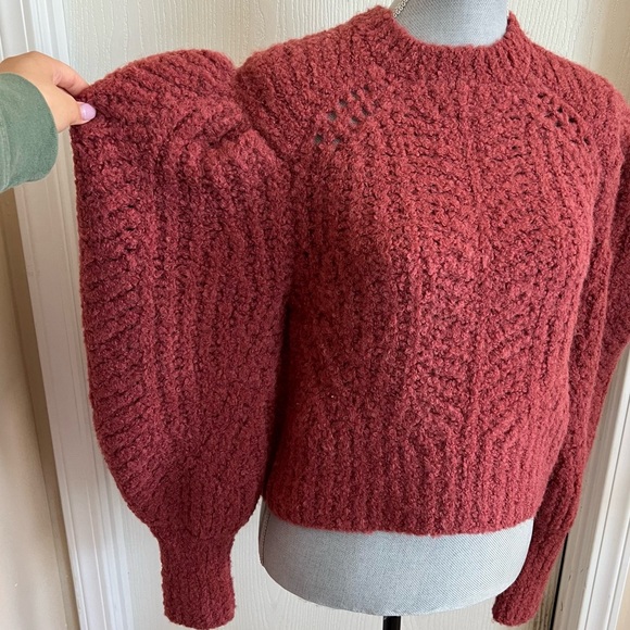 NWT Ulla Johnson Heather Pullover Alpaca Sweater - Picture 7 of 12